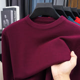 High-Quality Men's Long-Sleeved Knit Sweater