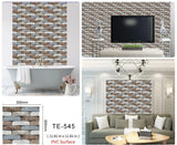 5/10pcs Self-Adhesive Tile Wall Sticker Home Decor