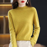 100% merino wool sweater women