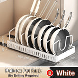 Pull‑out Sliding Kitchen Storage Rack Multifunctional