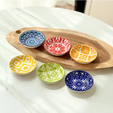 6/10 Pieces of Ceramic Bohemian Plates,