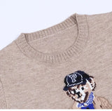 Sweater Women Knitwear  Bear Print