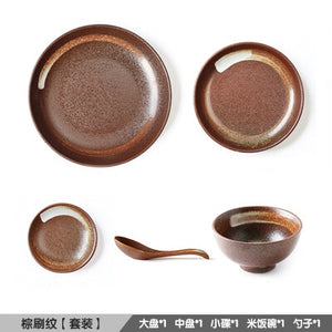 Japanese Style Underglaze Ceramic tableware