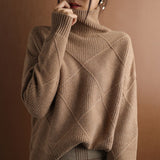 turtleneck sweater wool