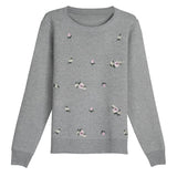 Embroidery Knitted  Sweater