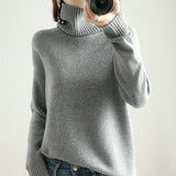 Elegant  Wool  Sweater Women
