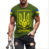 Men/Women Ukraine Flag T Shirts