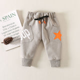 Autumn Kids Cargo Pants for Boys Sweatpant 1-6Y Young Children Casual Clothes Spring Thin Girl Elastic Waist Sports Trousers New