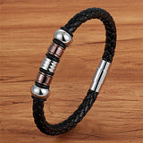 Fashion Stainless Steel Charm Magnetic Black Men Bracelet