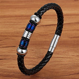 Fashion Stainless Steel Charm Magnetic Black Men Bracelet