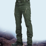 New Mens Tactical Pants Multiple Pocket Elasticity Military Urban Commuter