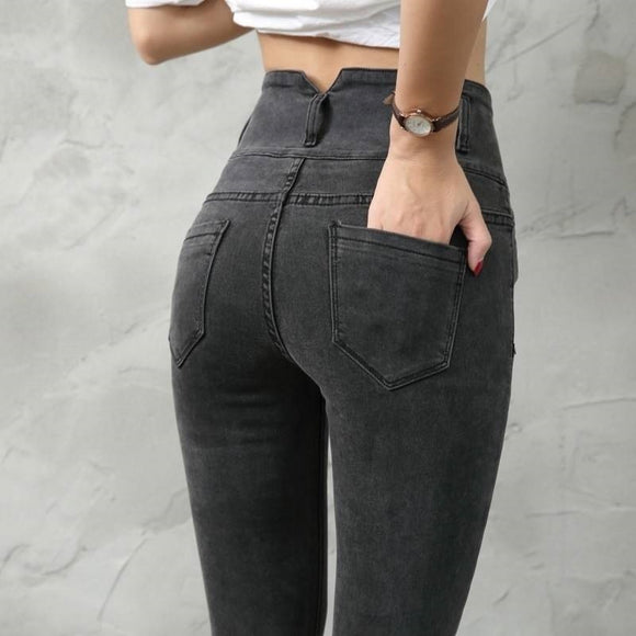 Skinny Stretch Warm Jeans