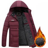 Thick Warm Winter Parka/Fleece/Hooded