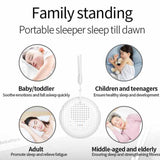 White Noise Machine - USB Rechargeable, Timed Shutdown, Sleep Sound Machine For Sleeping & Relaxation for Baby Adult Office Travel