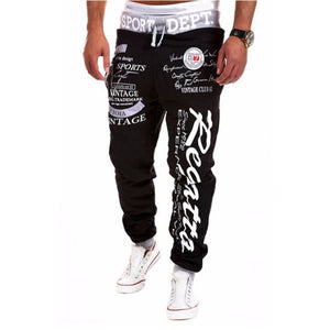 Hip Hop fashion printing trousers