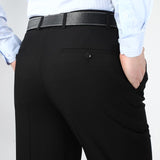 Summer  Wrinkle-Resistant  Suit Pants Men