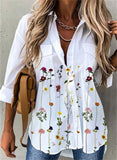Fashion long-sleeved woman shirt