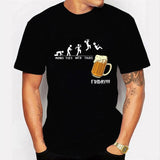 Friday Beer Print Men T-shirts