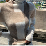 Women's High-Neck Sweater  Wool