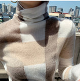 Women's High-Neck Sweater  Wool