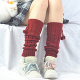 New Women Knit Winter Leg Warmers