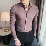 Men Fashion Long Sleeve Shirt
