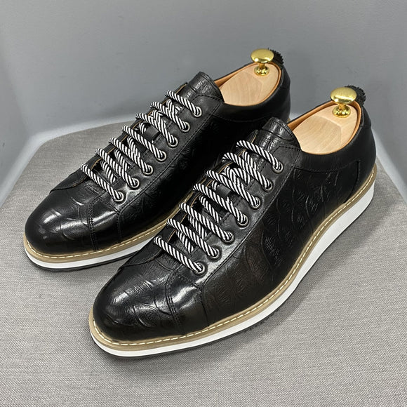 European Style Men's Real Cow Leather Shoes