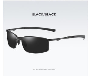 Aoron Polarized Sunglasses Mens/Women Driving Mirror Sun Glasses Metal Frame Goggles UV400 Anti-Glare Sunglasses Wholesale