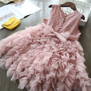 Girls Lace Princess Dress