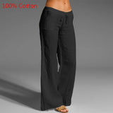 Women  Summer Linen pants